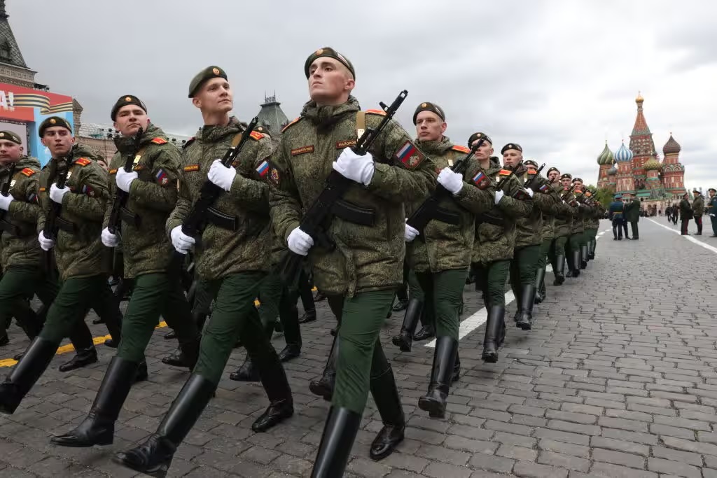 parata militare in Russia