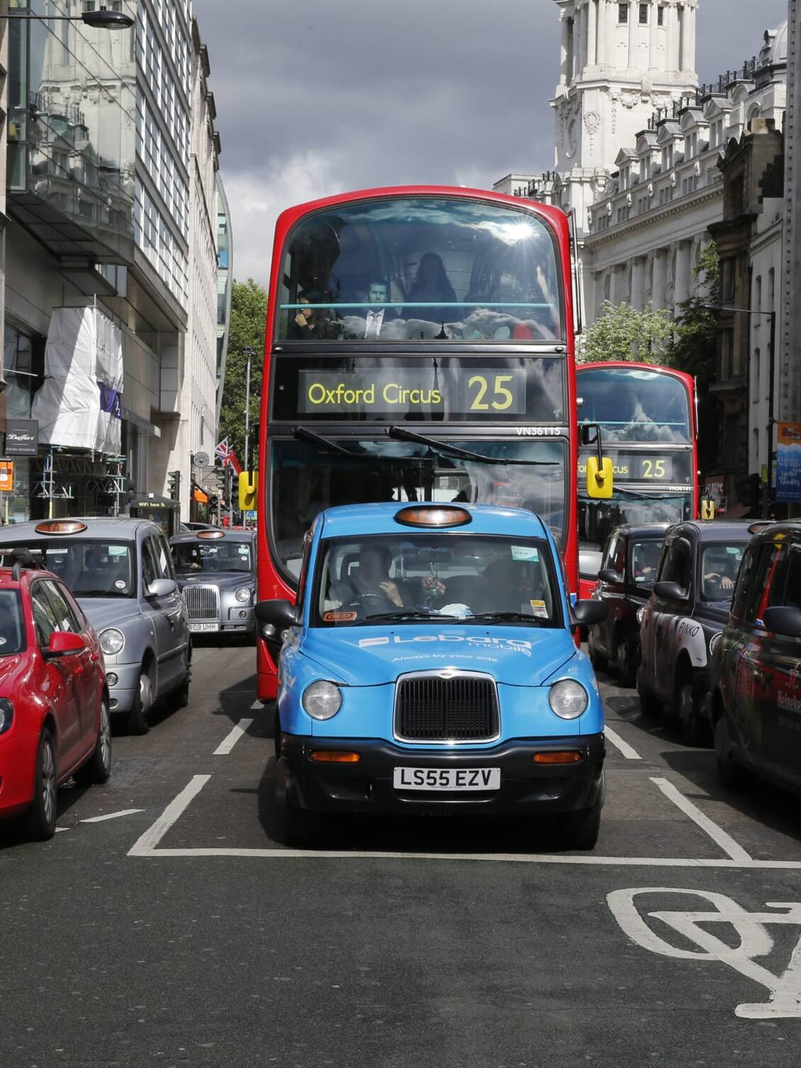viaggiare in auto a Londra